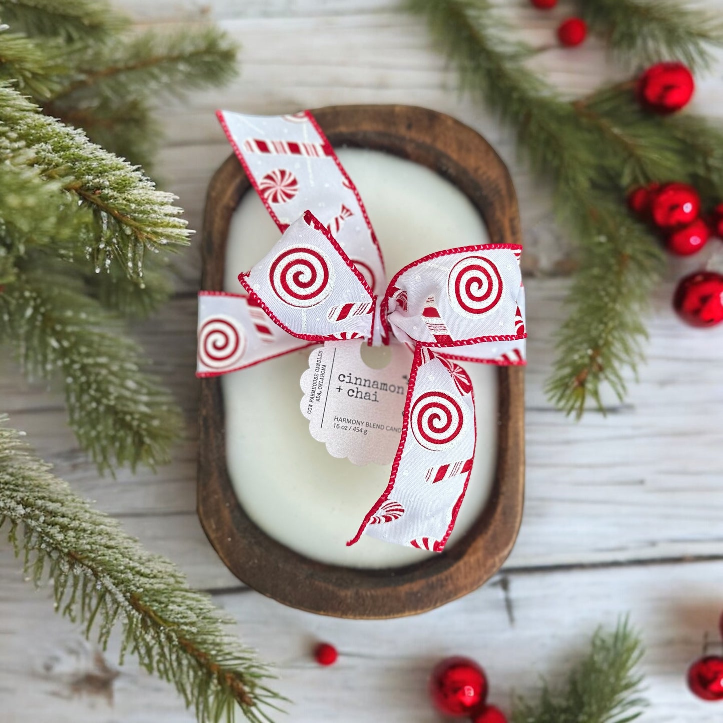 Winter~Holiday Dough Bowl