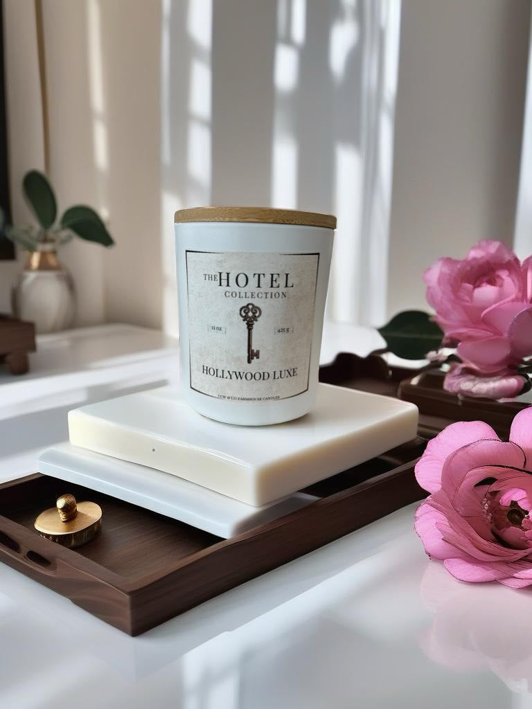 Hotel Collection hand poured luxury jar candle Hollywood Luxe