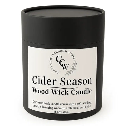 Wood Wick Cottage Jar ~ Fall Collection