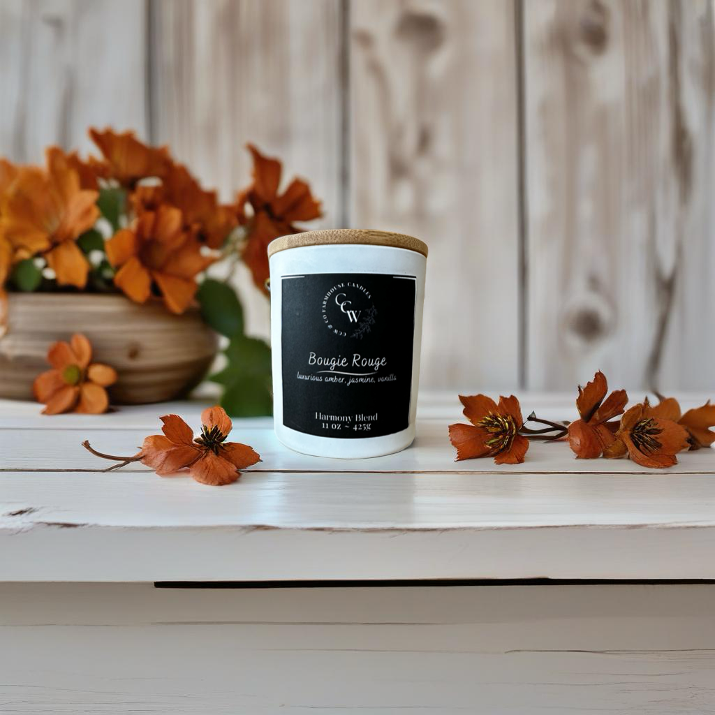 Fall Cottage Jar