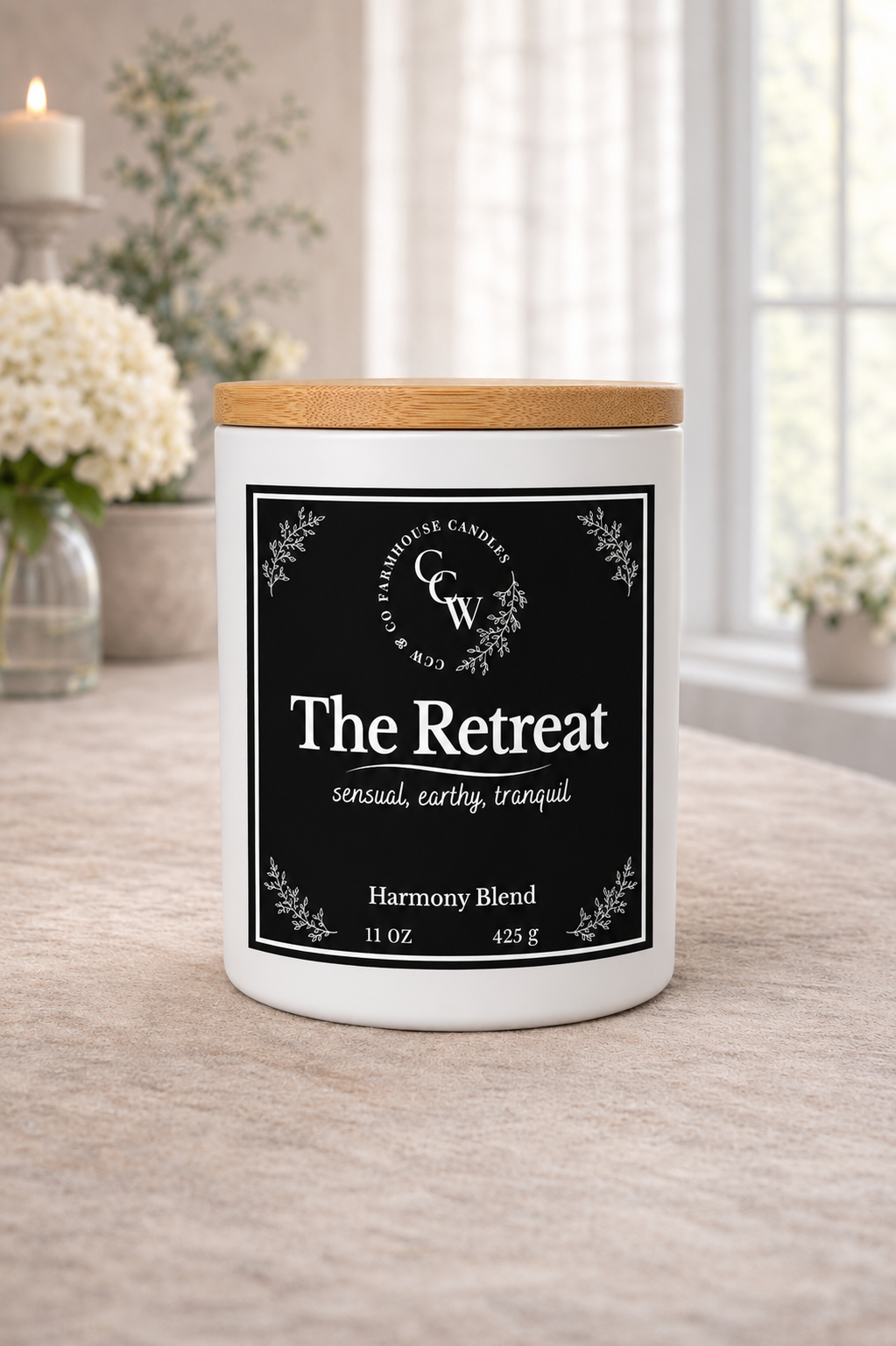 Spring ~ Summer Cottage Jar