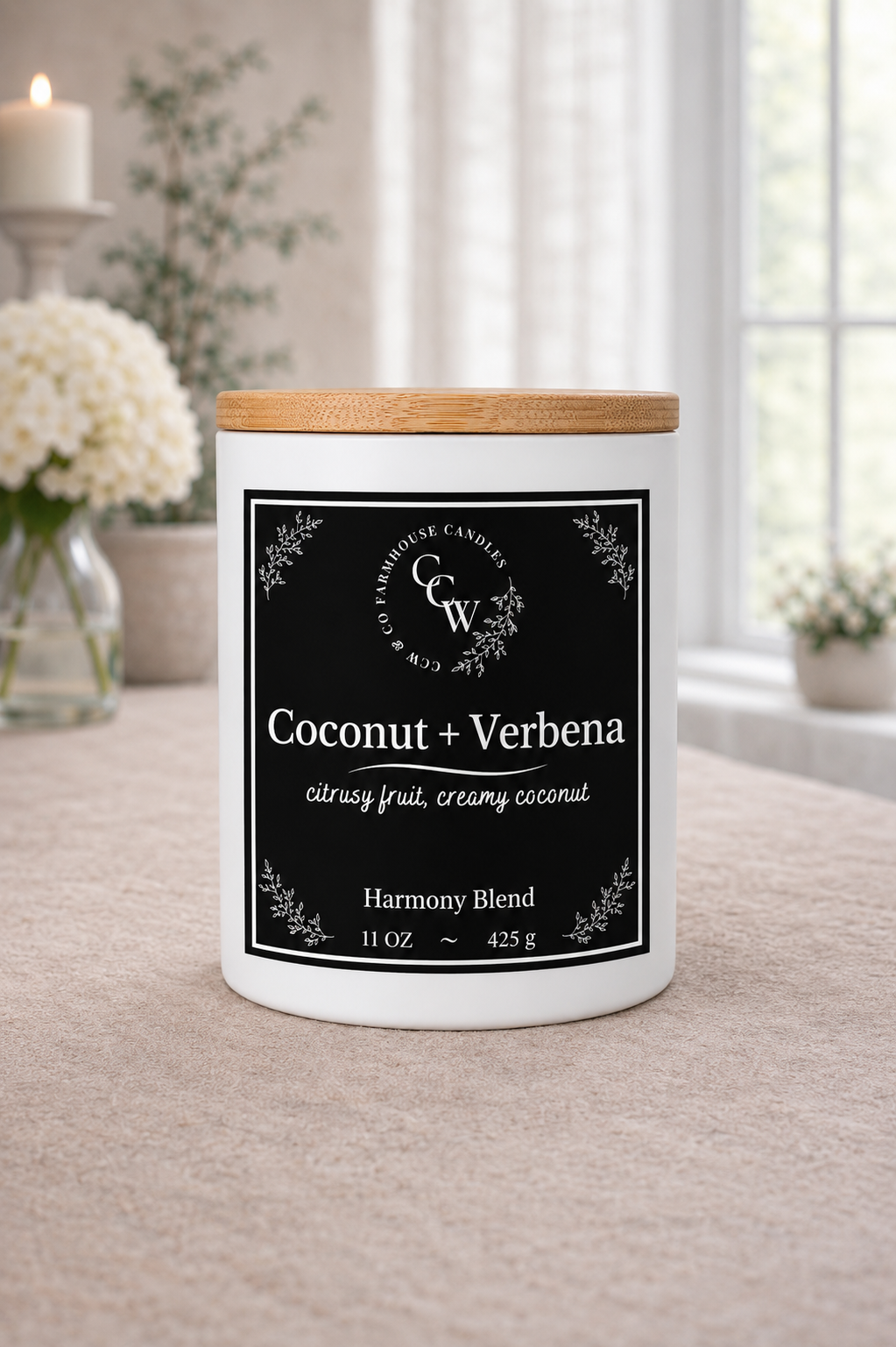 Spring ~ Summer Cottage Jar