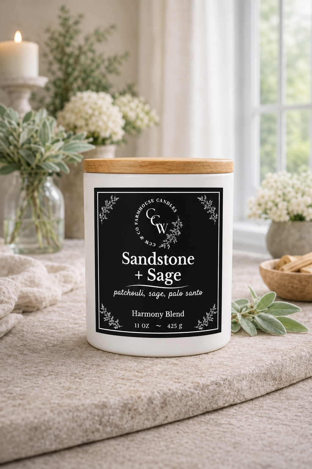 Spring ~ Summer Cottage Jar