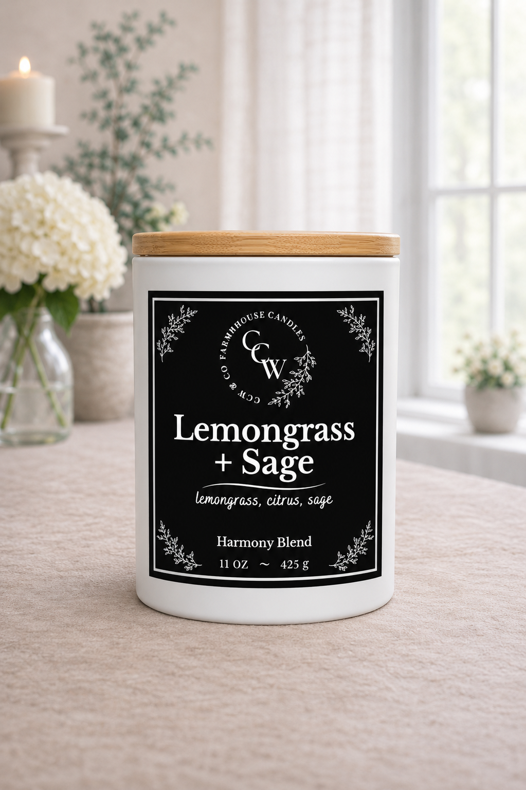 Spring ~ Summer Cottage Jar