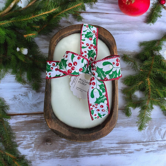 Dough Bowl Candles Mulled Cider