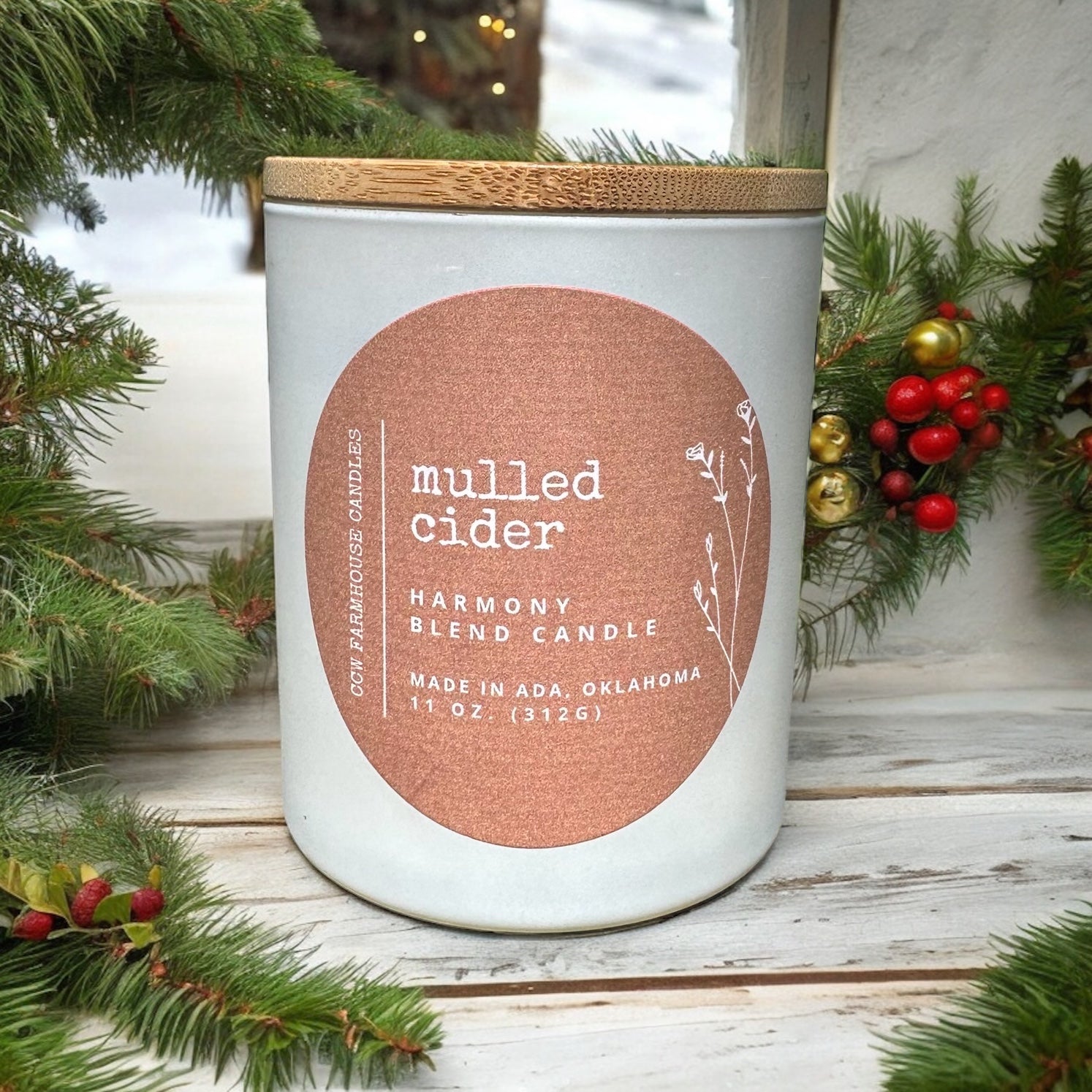 Country Cottage Jar Candle Mulled Cider