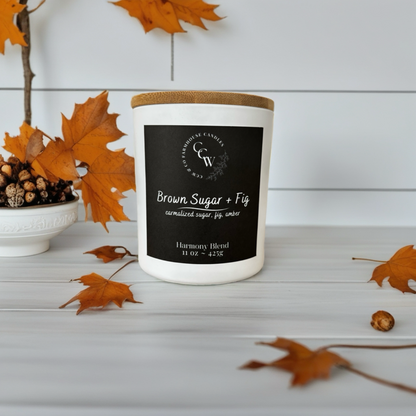 Fall Cottage Jar