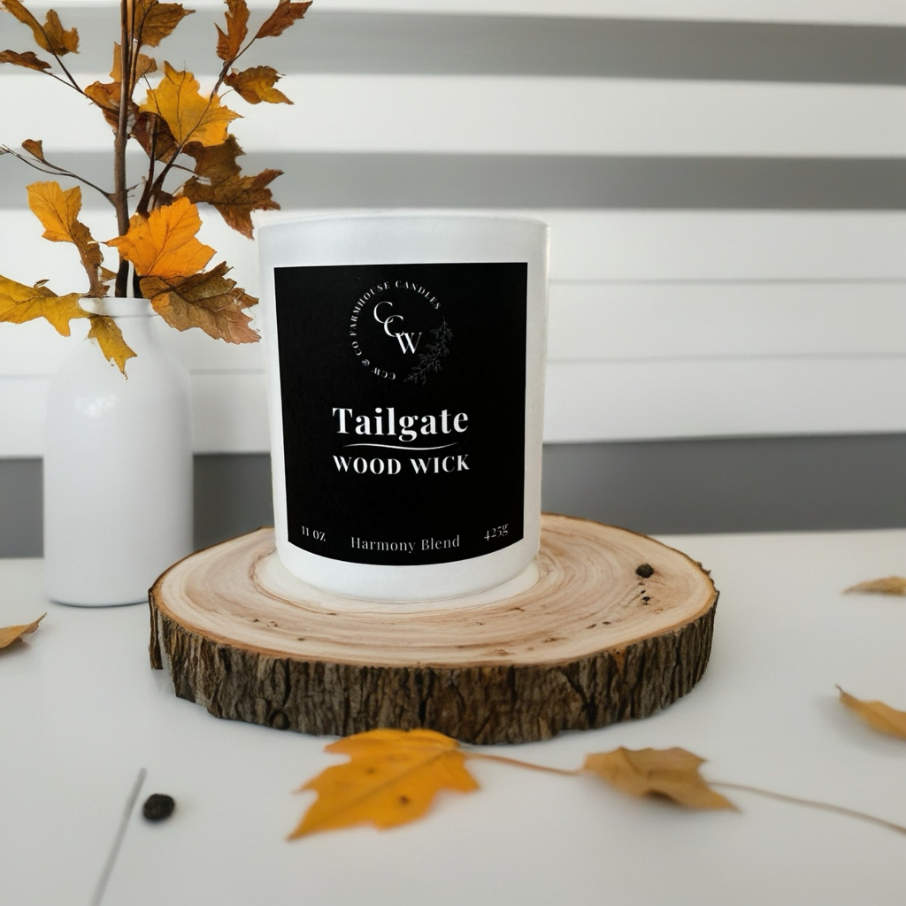 Wood Wick Cottage Jar ~ Fall Collection