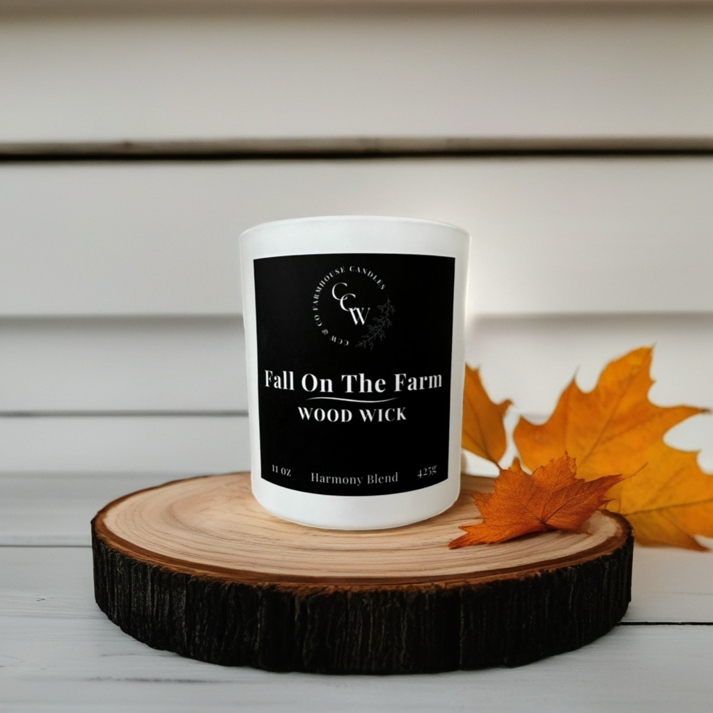 Wood Wick Cottage Jar ~ Fall Collection