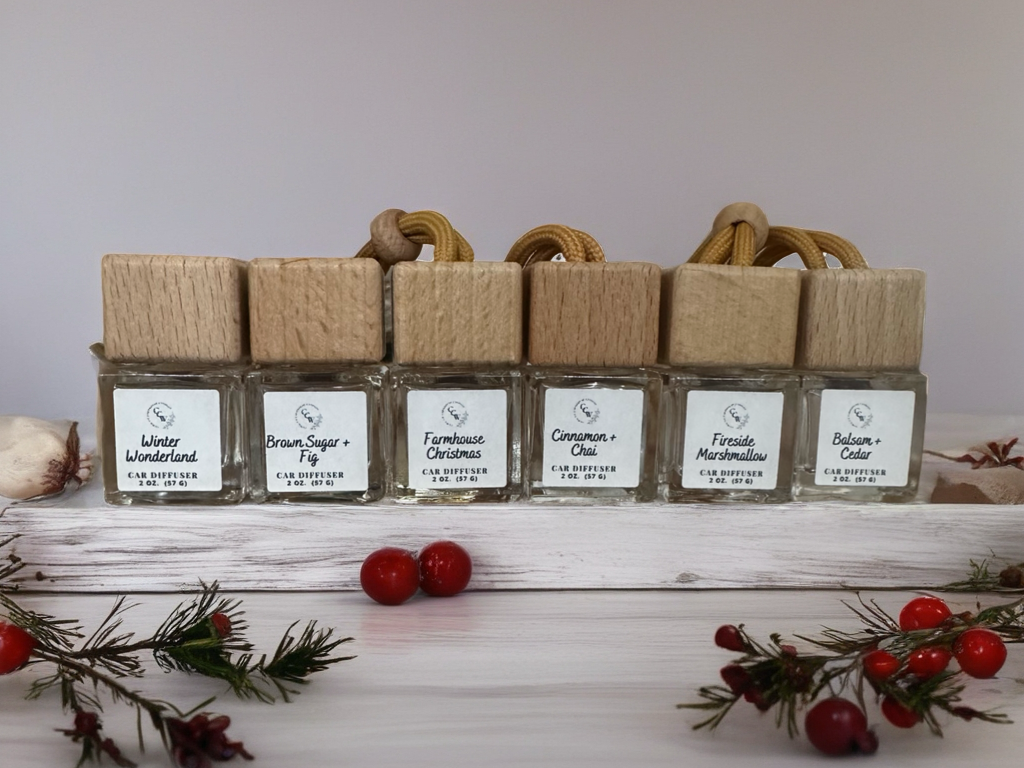 Winter~Holiday Car Diffuser