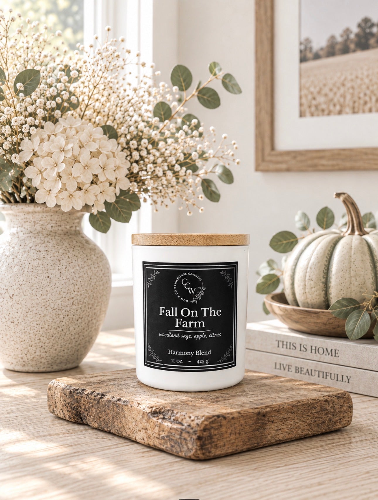 Fall Cottage Jar Candles