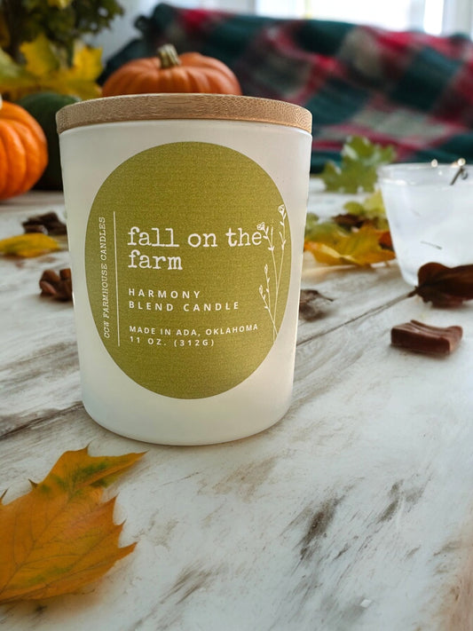 Country Cottage Jar Candle Fall on the Farm