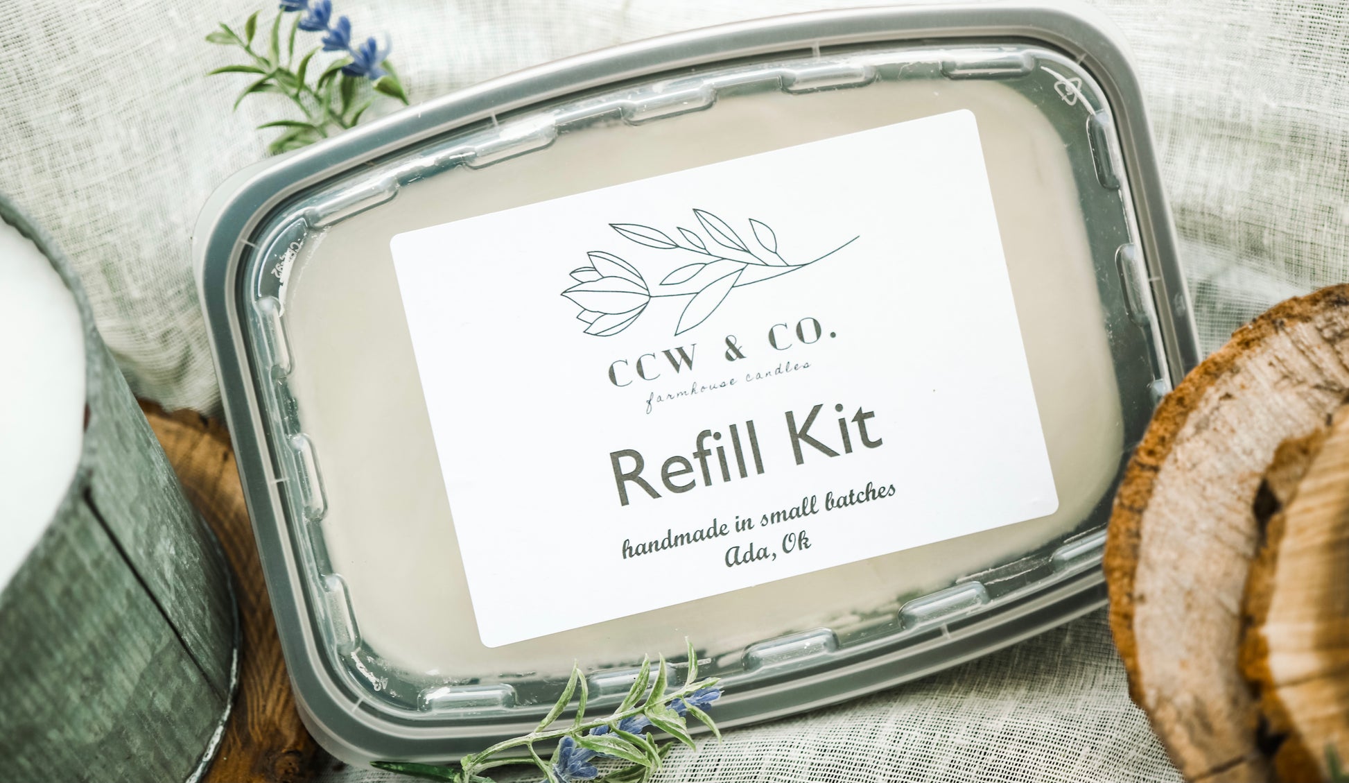 Candle refill kit